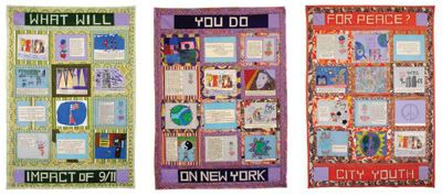 “The 9/11 Peace Story Quilt,” 2006.