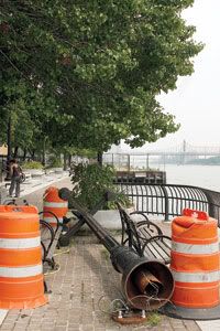 The deteriorating East Side esplanade has become a top concern for many residents of the community.
