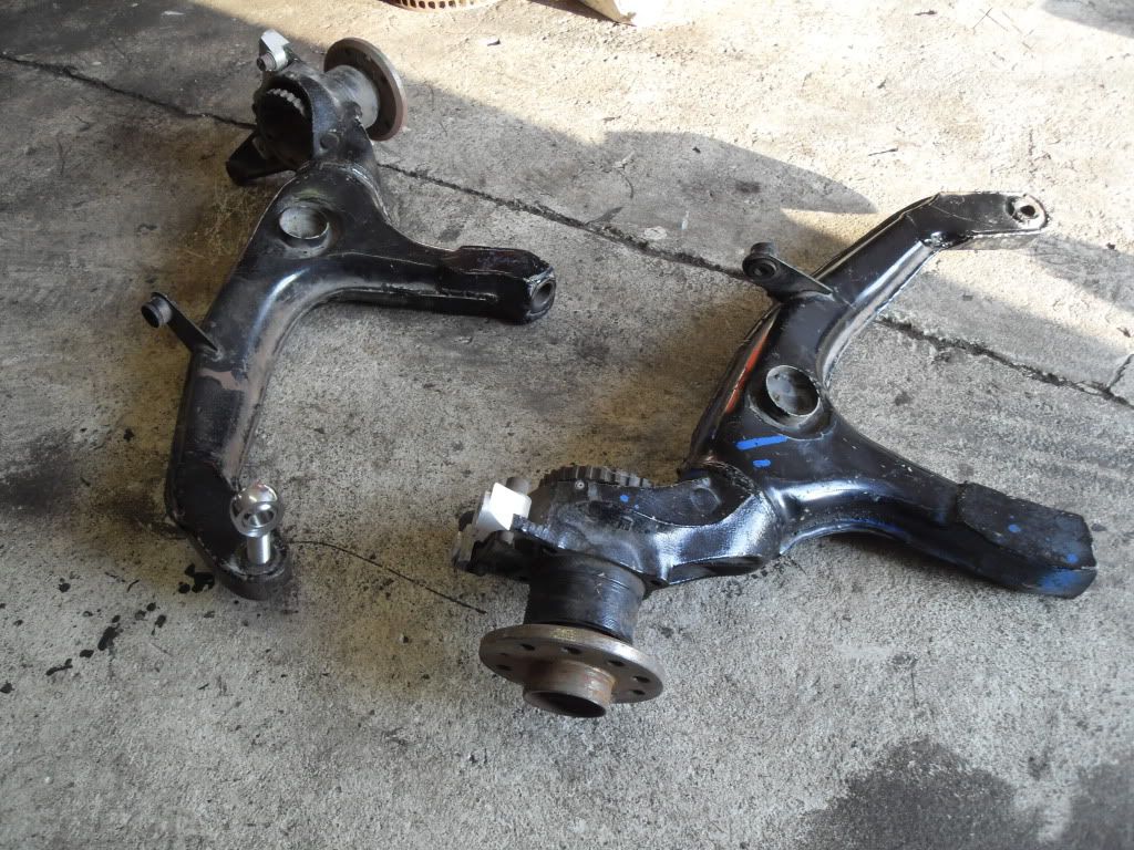 Rose joint arrangement and sizes?