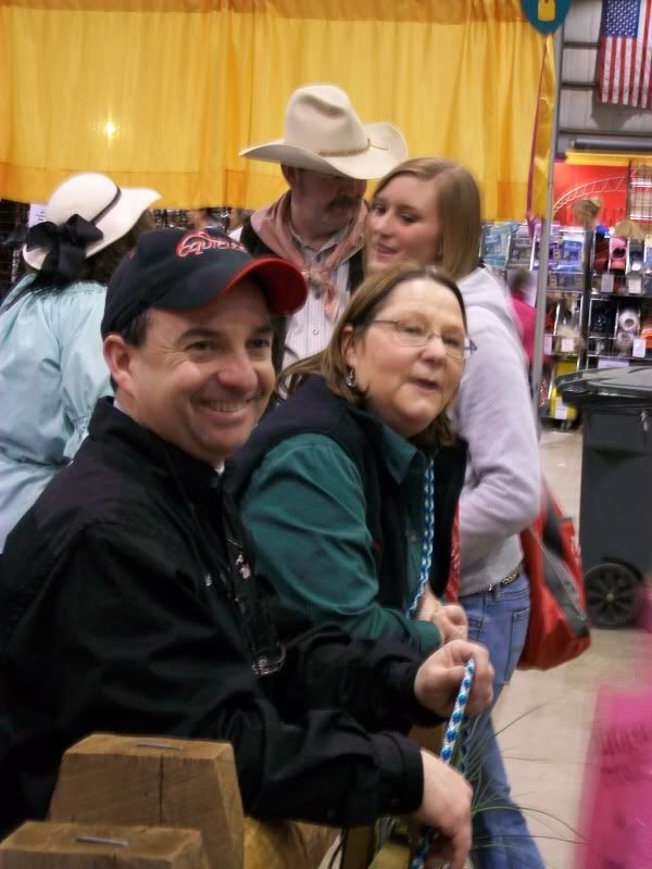 Frankie and Sandy at Equine Affaire