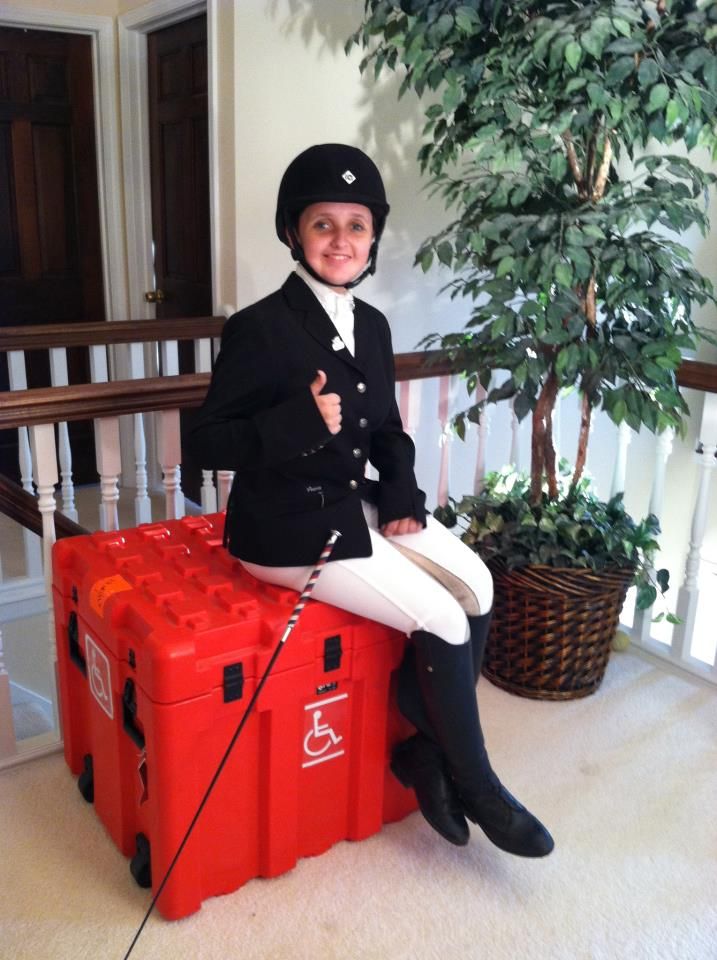 Para-Equestrian Sydney Collier