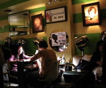 Manicures at Beauty Bar