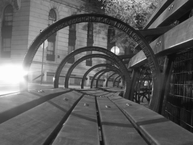 Benches, 111 St., Riverside