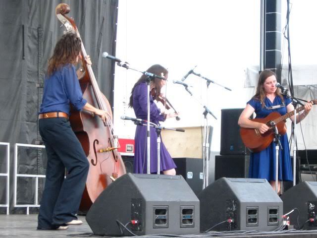 Maybelles at Grey Fox Bluegrass Festival, July 16, 09