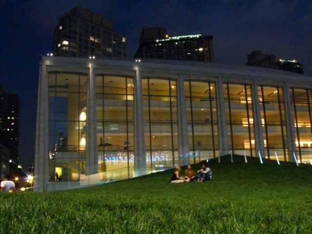 roof lawn at Lincoln Center