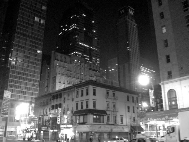 Midtown NYC at night