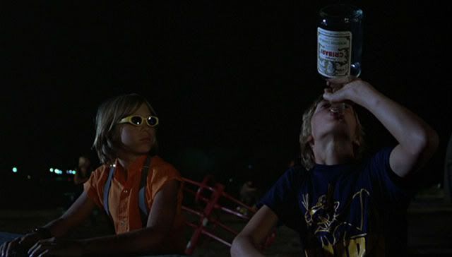 Over the Edge (1979), partying in the park