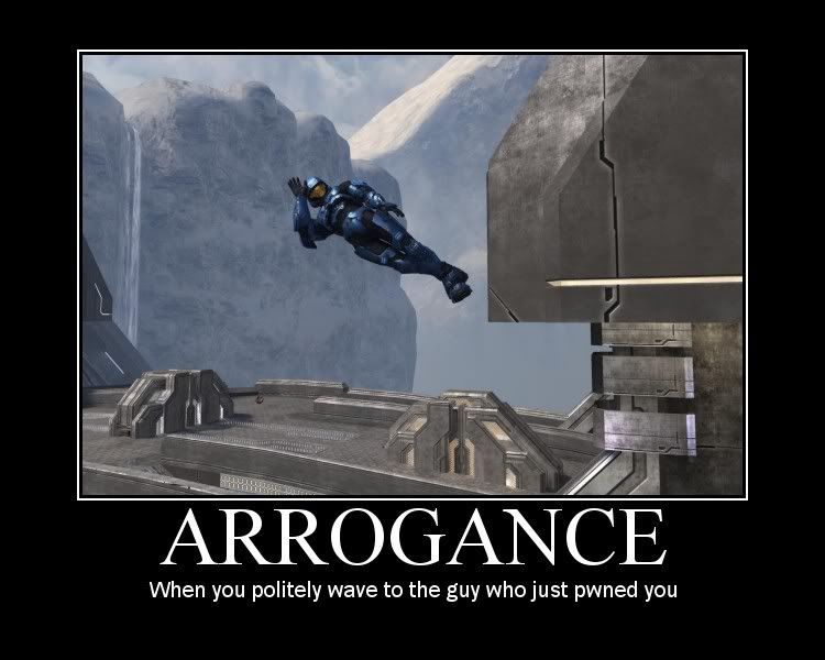 Arrogance Poster