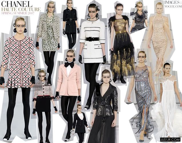chanel collage