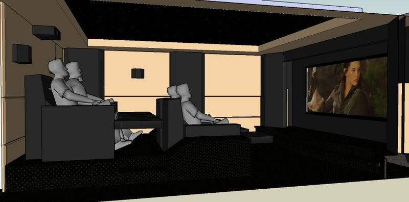 Creatice Software To Design Home Theater 