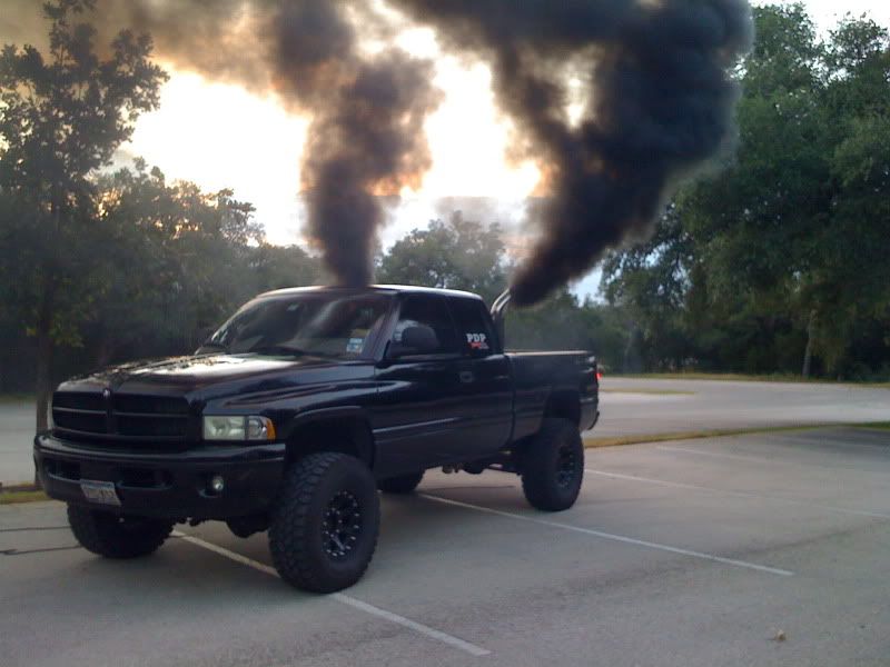 dodge cummins burnout