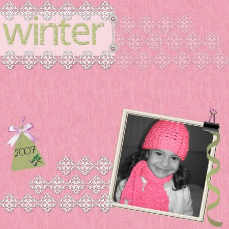 Credits: Kit Early Spring by Gail Cook, metalic elements Bling Essentials by Loreta Labarca, Alpha Adorable Mommy by Scrapkut Designers, Font CrayonL