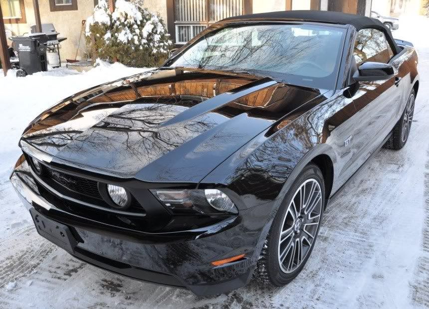 Ford mustang traction control snow