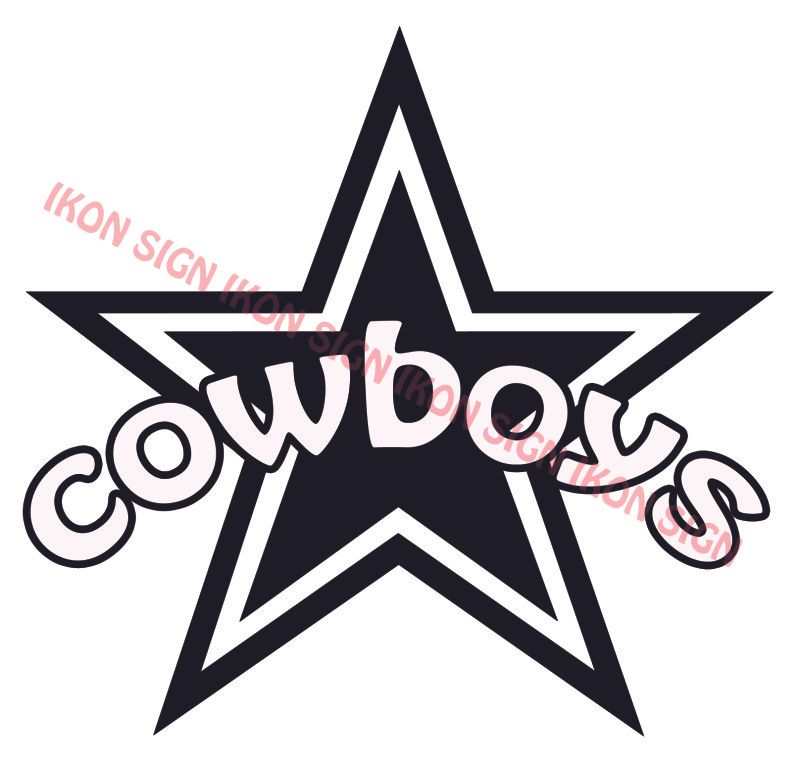 Dallas+cowboys+star+outline