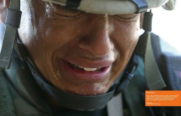 crying soldier