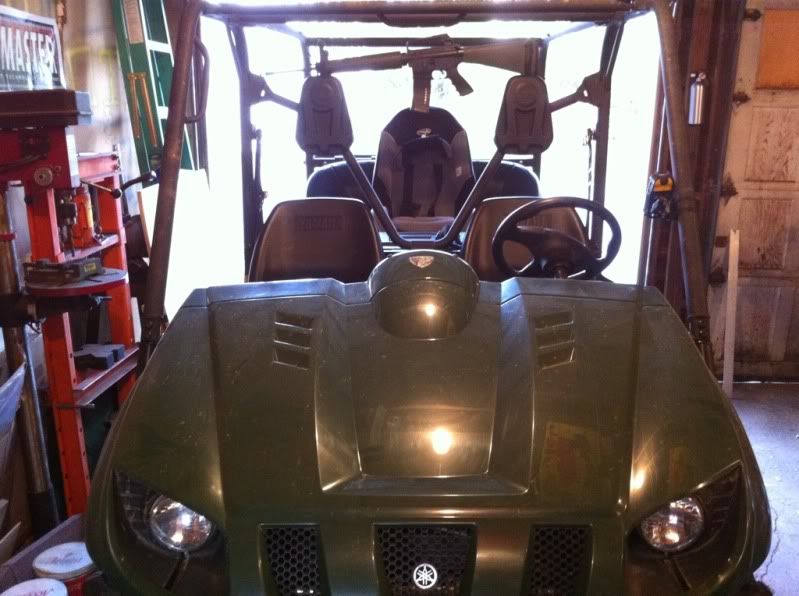 Home Made GUN RACK Yamaha Rhino Forum Rhino