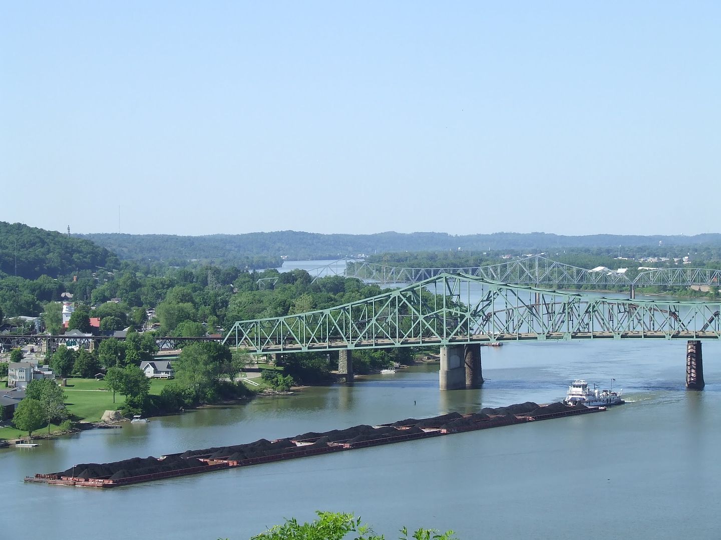 river at Parkersburg, WV