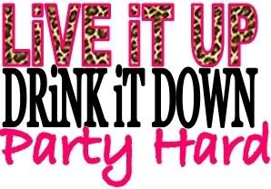 Rockstar Birthday Party on Live It Up Drink It Down Party Hard   Cool Graphic