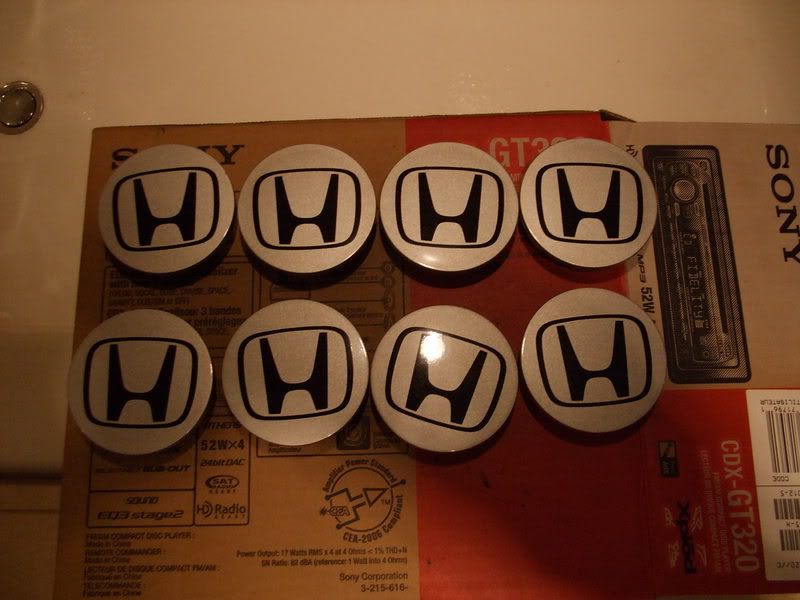 FS Honda Center Caps Honda / Acura K20a K24a Engine Forum