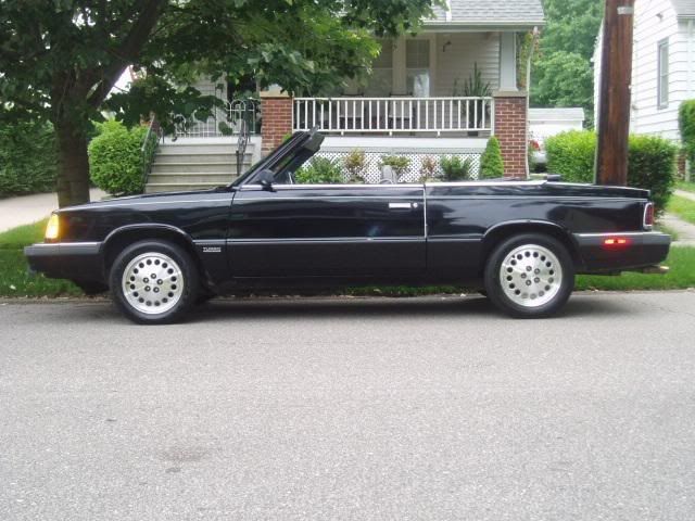 1986 Dodge 600 convertible 49k miles- $3500 - Turbo Dodge Forums ...