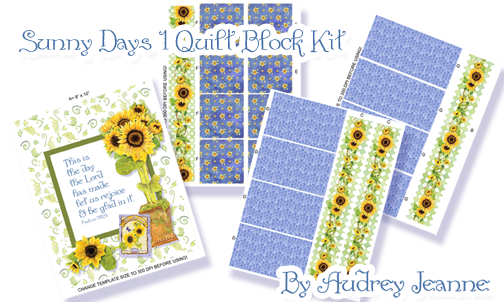 Quilt kit pages