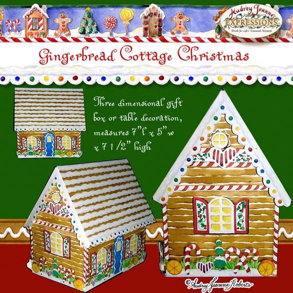 Gingerbread House Digital Craft Kit 