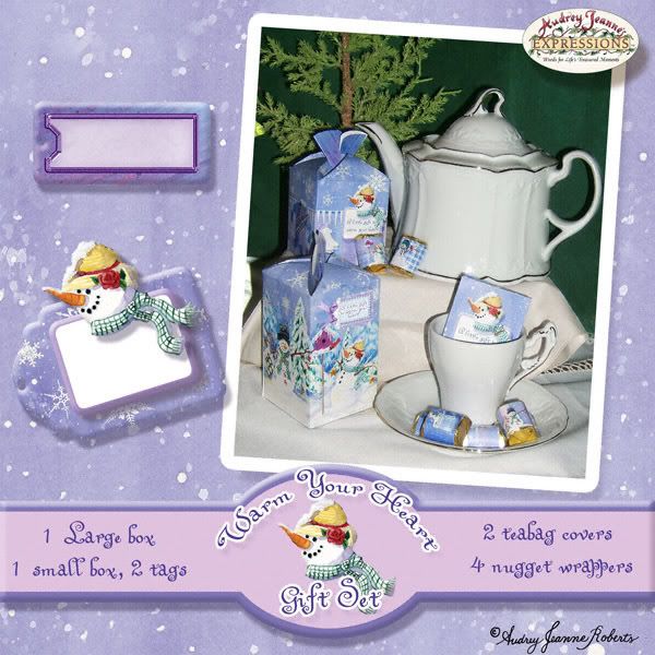 gift box, nugget covers, teabag covers gift set preview