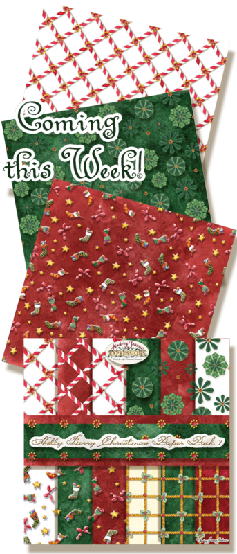 Preview Holly Berry Christmas 1 Paper Pack