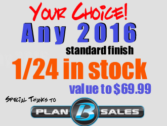 May 2017 1/24 DCZ/Plan B Sales.com Giveaway! May 2017 1/24 DCZ/Plan B Sales.com Giveaway!