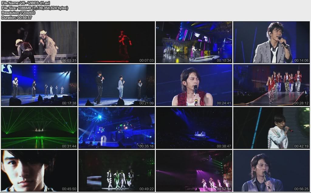 [DVD] V6 - LIVE TOUR 2008 VIBES: nobutapower41 — LiveJournal