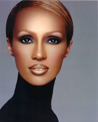 Iman,Model,Black Model,African Beauty