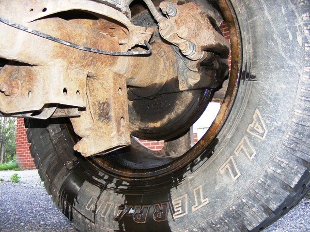 Jeep yj rear axle seal replacement #3