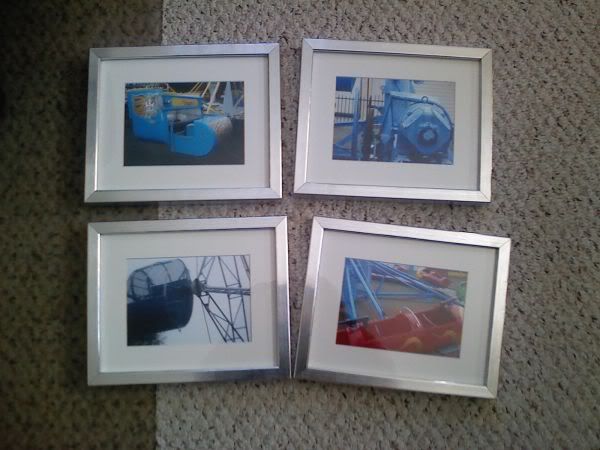 Frames from Ikea w/ photos from rlynn
