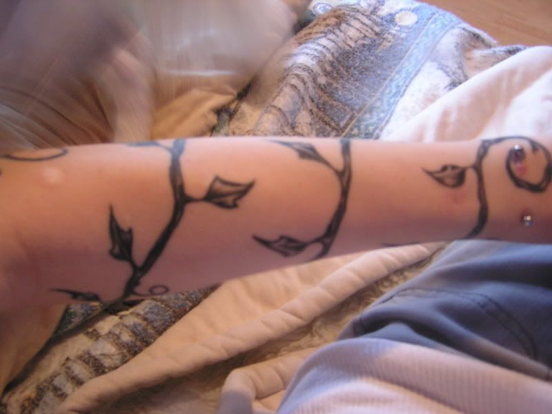 ivy tattoo. Ivy Tattoo Cross