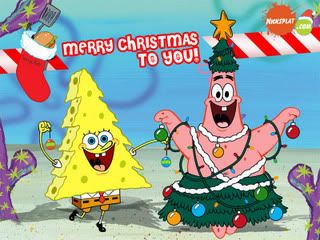 Sponge Bob and Patrick CHRISTmas Pictures, Images and Photos