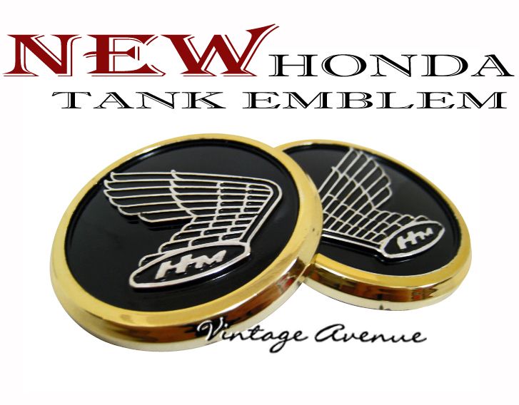 Honda motorcycle tank emblems #6