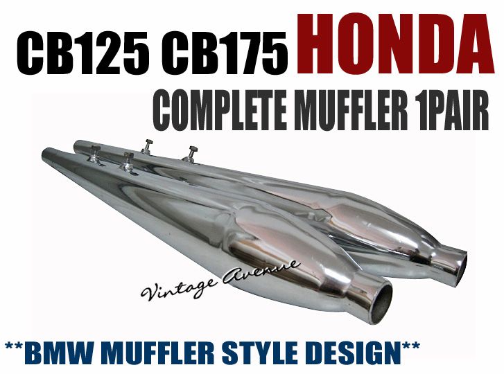 Honda cb175 muffler #6