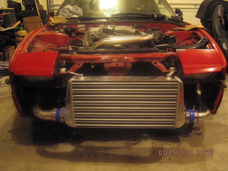 How To Install Front Mount Intercooler S13