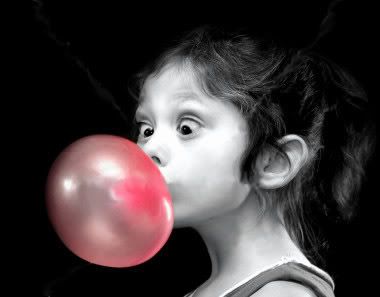 bubble gum girl Pictures, Images and Photos