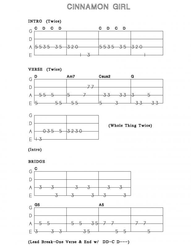 Cinnamon Girl Neil Young