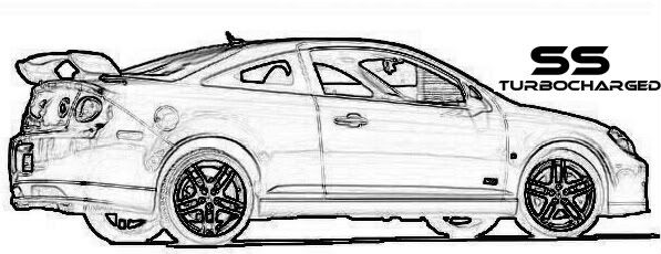 Car Sketch Outline