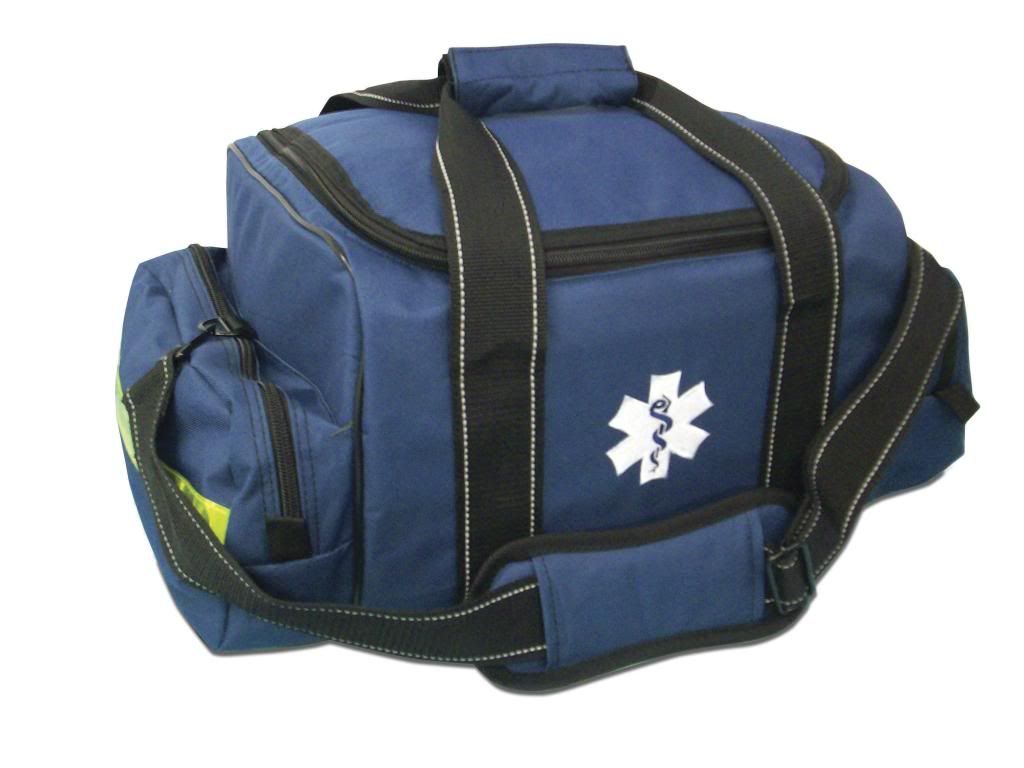 EMT EMS MEDICAL RESPONDER FIRST AID MEDIC BAG LARGE TRAUMA JUMP KIT
