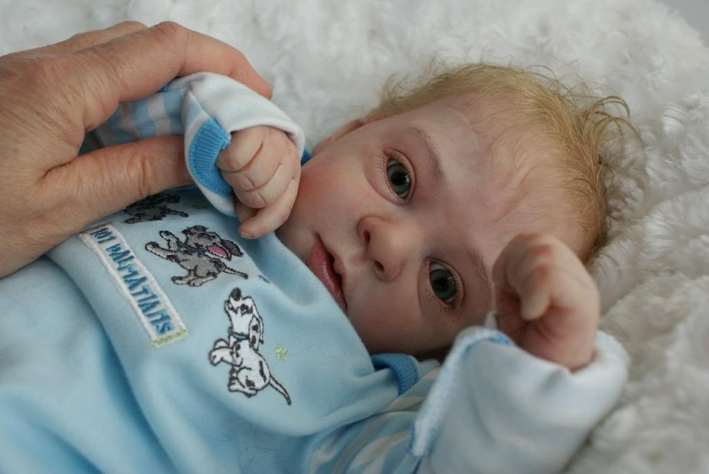 Gorgeous Reborn Baby Boy Natalie Blick Sculpt Small Booboo Hence 