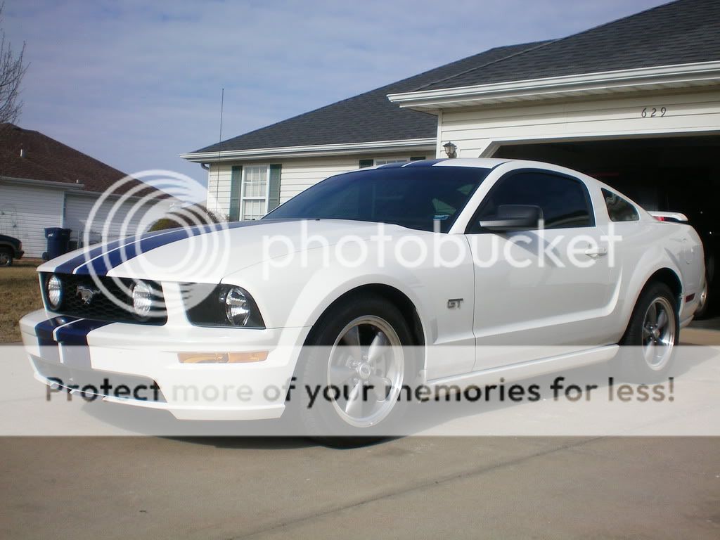 2001 Ford mustang gt blue with white stripes #3