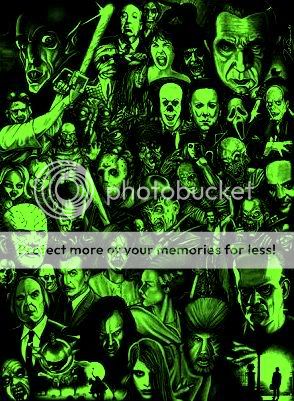 horror icons Pictures, Images and Photos