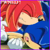 Knuckles and Sonic - PWNED!