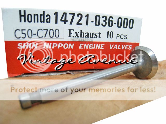 HONDA Z50 CT70 C70 C50 C65 JAPAN EXHAUST VALVE (O7)  