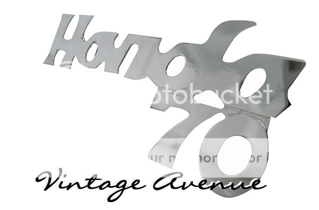 HONDA C70 LEGSHIELD FRONT COVER CHROME EMBLEM Auto Parts 