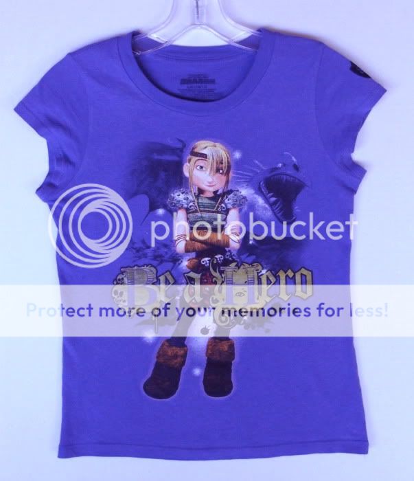 Astrid T Shirt Girl L 10 12 14 How to Train Your Dragon Dreamworks 