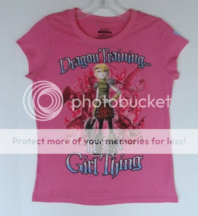 Girl How to Train Your Dragon Astrid T Shirt L 10 12 14